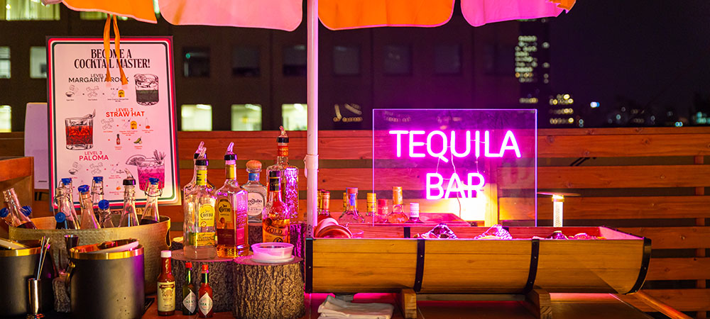 Hilton Tokyo's Rooftop Beer Garden Returns with a Sophisticated Mexican Resort Vibe