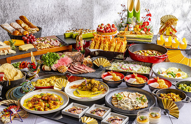 マーブルラウンジ【2025-2026年末年始ブランチ& ディナービュッフェ】