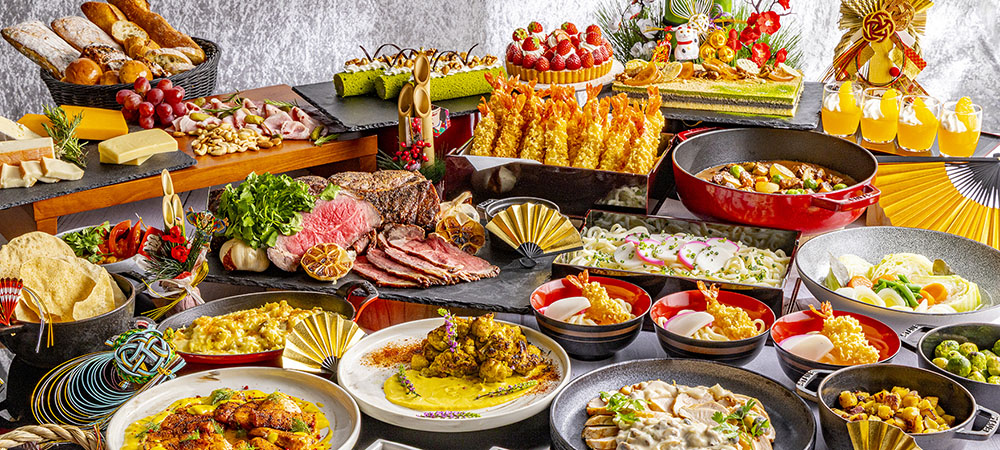 マーブルラウンジ【2025-2026年末年始ブランチ& ディナービュッフェ】