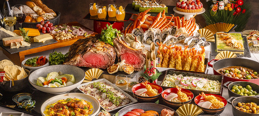 マーブルラウンジ【2025-2026年末年始ブランチ& ディナービュッフェ】