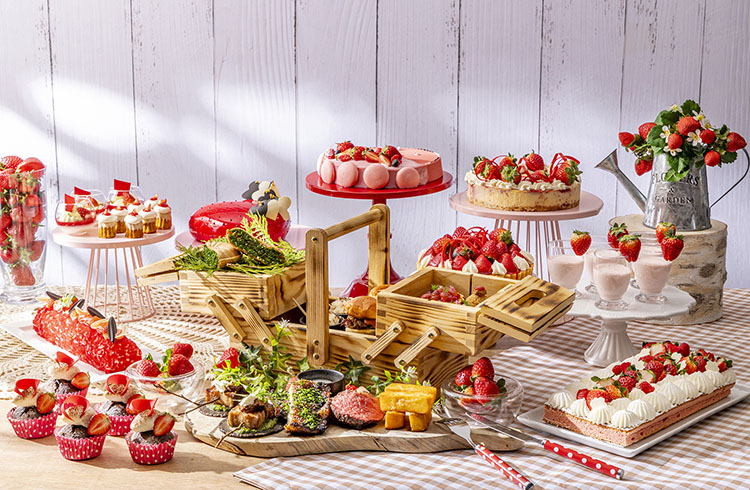 ミートアフタヌーンティーwithストロベリースイーツビュッフェ