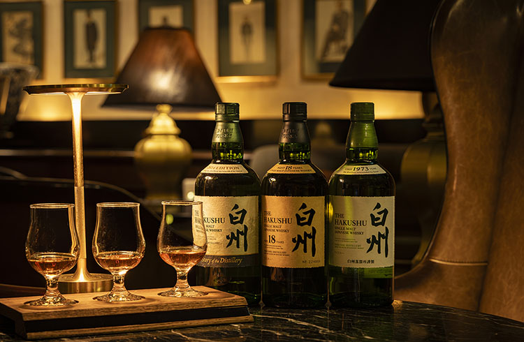 ジャパニーズウイスキー 白州テイスティングセットJapanese Whisky Hakushu Tasting Set