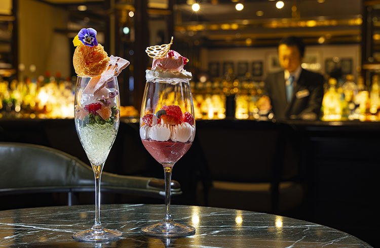 夜パフェバー限定でご用意するおしゃれな〆パフェ