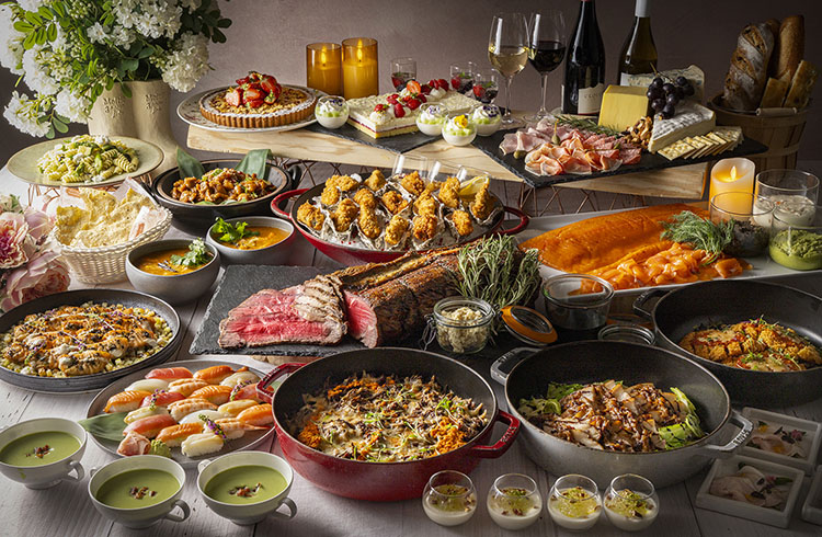 マーブルラウンジ　ディナービュッフェ